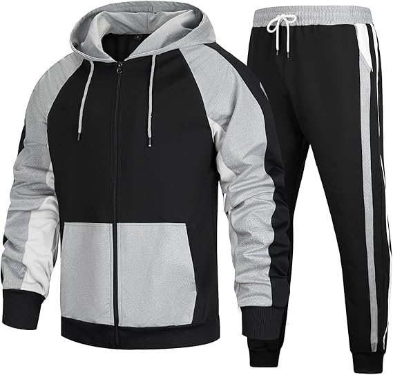 LL Track Suits Mens Sweatsuits for Men Jogging Suits 2 Piece Set Hoodie Outfits