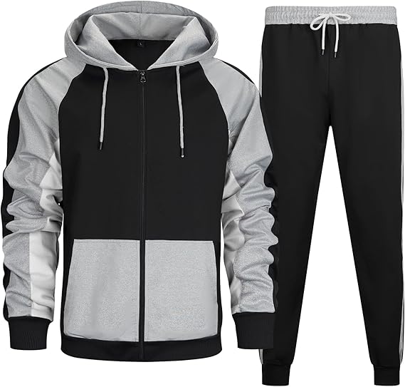 LL Track Suits Mens Sweatsuits for Men Jogging Suits 2 Piece Set Hoodie Outfits