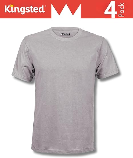 Kingsted T-Shirts for Men Pack - Royally Comfortable - Super Soft Premium Fabric - Well-Crafted Classic Tee