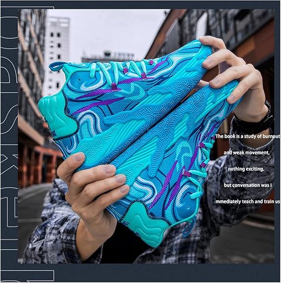 Men's Lace Up High Top Basketball Shoes Chinese Style Breathable Non Slip Outdoor Sneakers Cushioning Workout Shoes for Fitness Training Athletic