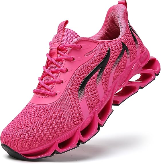 SKDOIUL Sport Running Shoes for Mens Mesh Breathable Trail Runners Fashion Sneakers