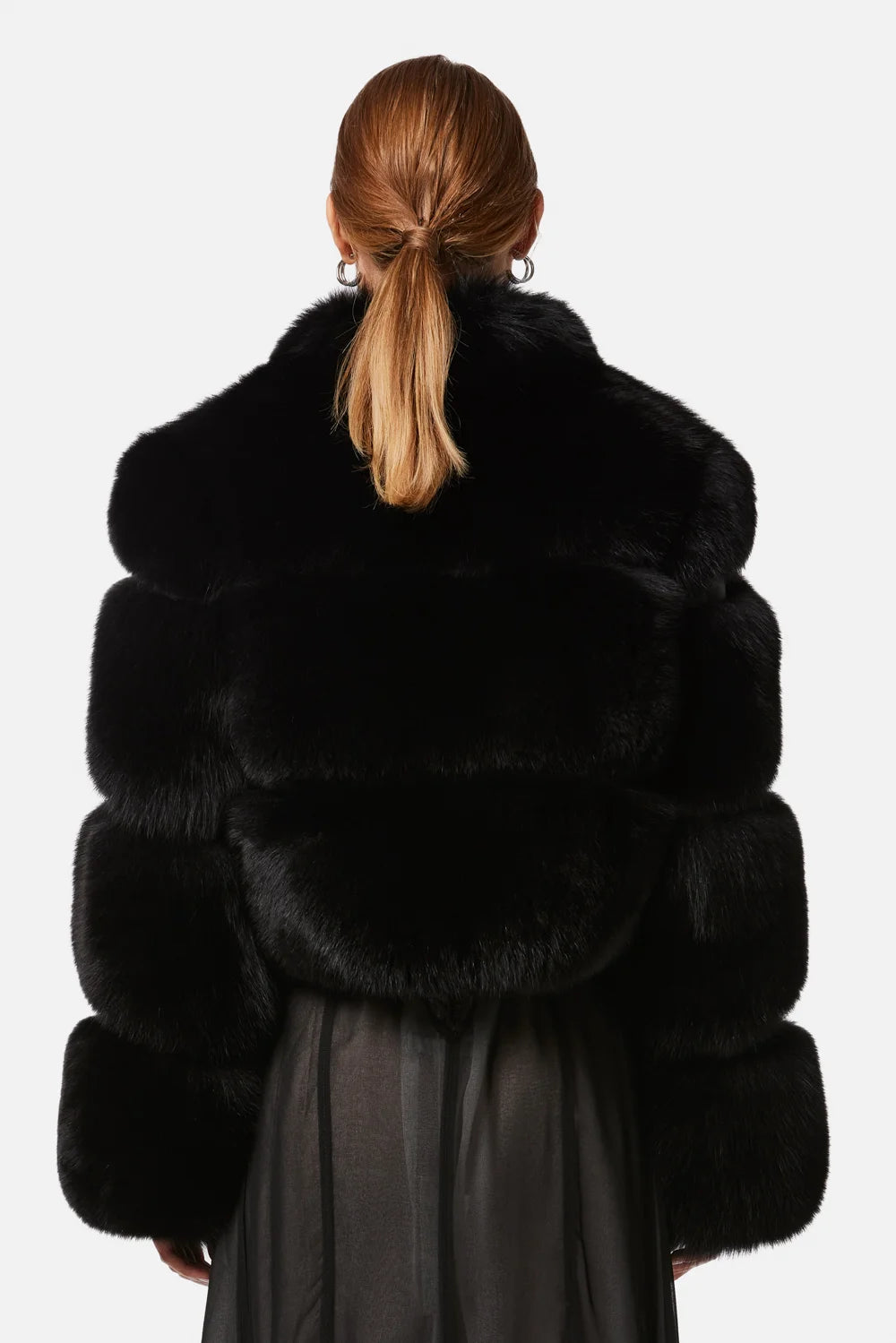 Jachetă din blană de vulpe polară 2093