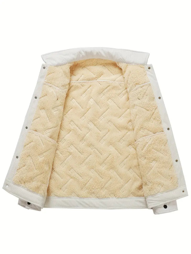 Men's Heavyweight Corduroy-Style Jacket