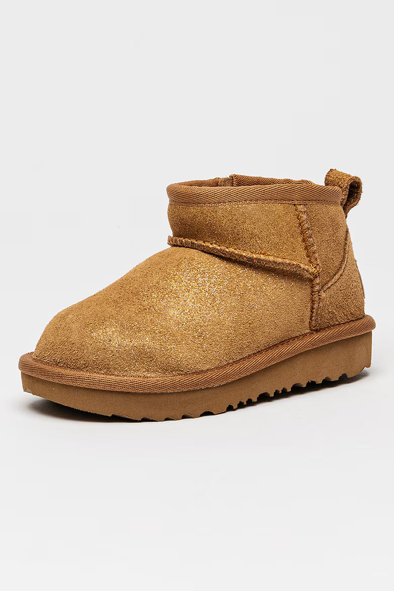 Ghete din piele intoarsa cu fermoar Dazzle UGG