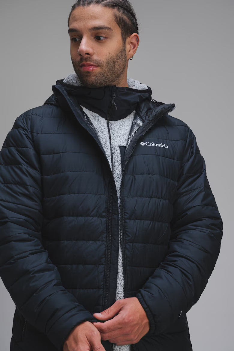 Jacheta cu gluga, pentru trekking Powdewr Lite II Columbia